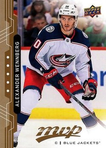 #108 Alexander Wennberg - Columbus Blue Jackets - 2018-19 Upper Deck MVP Hockey