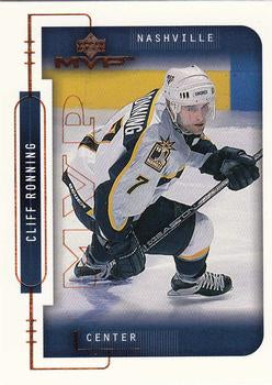 #108 Cliff Ronning - Nashville Predators - 1999-00 Upper Deck MVP Hockey