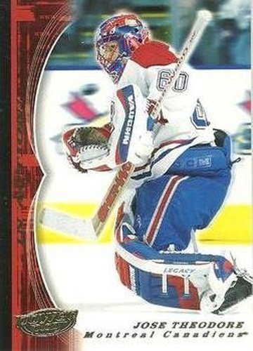 #109 Jose Theodore - Montreal Canadiens - 2005-06 Upper Deck Power Play Hockey