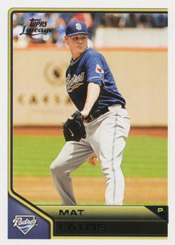 #109 Mat Latos - San Diego Padres - 2011 Topps Lineage Baseball
