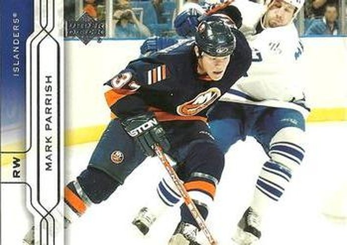 #109 Mark Parrish - New York Islanders - 2004-05 Upper Deck Hockey