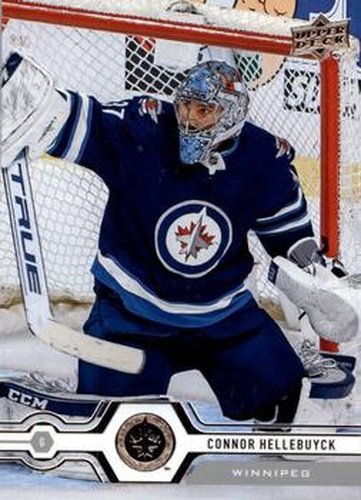 #109 Connor Hellebuyck - Winnipeg Jets - 2019-20 Upper Deck Hockey