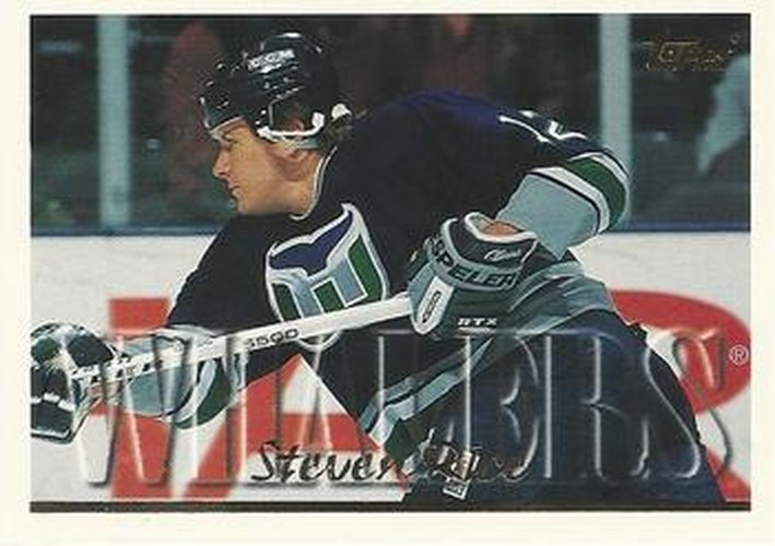 #109 Steven Rice - Hartford Whalers - 1995-96 Topps Hockey