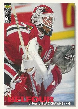 #109 Ed Belfour - Chicago Blackhawks - 1995-96 Collector's Choice Hockey