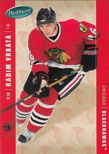 #109 Radim Vrbata - Chicago Blackhawks - 2005-06 Parkhurst Hockey