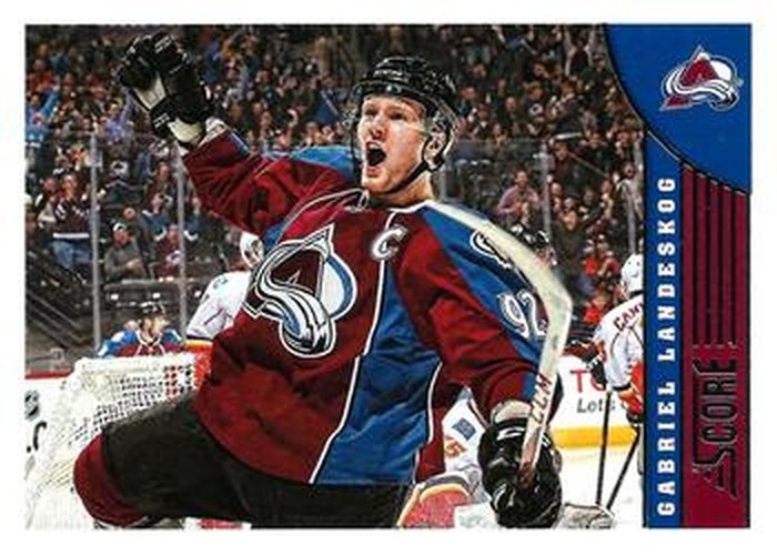 #109 Gabriel Landeskog - Colorado Avalanche - 2013-14 Score Hockey