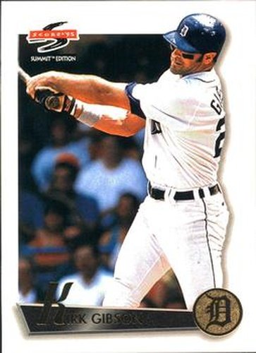 #109 Kirk Gibson - Detroit Tigers - 1995 Summit Baseball