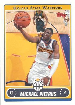 #109 Mickael Pietrus - Golden State Warriors - 2006-07 Topps Basketball