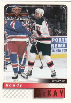 #109 Randy McKay - New Jersey Devils - 1999-00 Upper Deck MVP Stanley Cup Edition Hockey