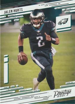 #109 Jalen Hurts - Philadelphia Eagles - 2021 Panini Prestige Football