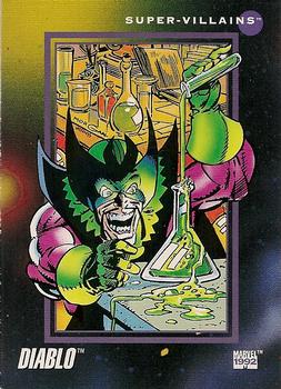 #109 Diablo - 1992 Impel Marvel Universe