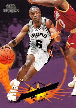 #109 Avery Johnson - San Antonio Spurs - 1995-96 SkyBox Premium Basketball