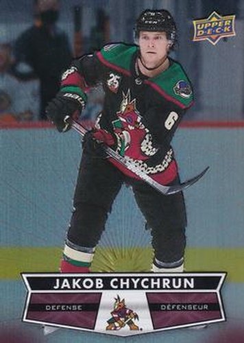 #109 Jakob Chychrun - Arizona Coyotes - 2021-22 Upper Deck Tim Hortons Hockey