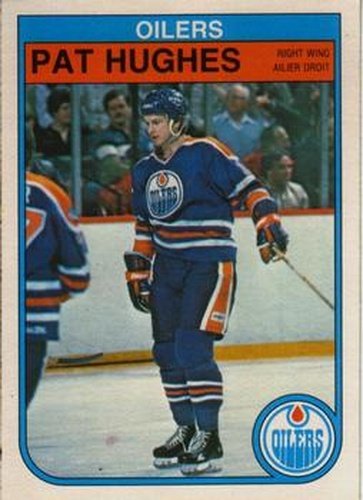 #109 Pat Hughes - Edmonton Oilers - 1982-83 O-Pee-Chee Hockey