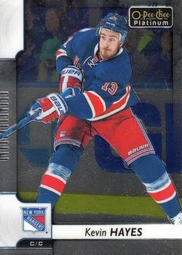 #109 Kevin Hayes - New York Rangers - 2017-18 O-Pee-Chee Platinum Hockey