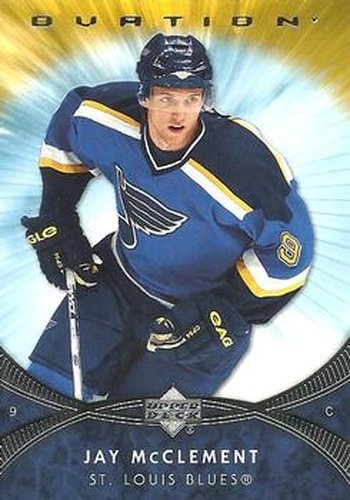 #109 Jay McClement - Jay McClement - 2007-08 Upper Deck Ovation Hockey