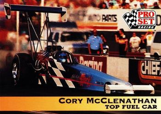 #109 Cory McClenathan's Car - 1992 Pro Set NHRA Racing