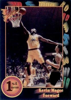 #109 Kevin Magee - UC Irvine Anteaters - 1991-92 Wild Card Basketball