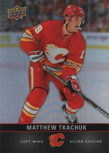 #109 Matthew Tkachuk - Calgary Flames - 2019-20 Upper Deck Tim Hortons Hockey