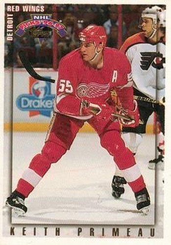 #109 Keith Primeau - Detroit Red Wings - 1996-97 Topps NHL Picks Hockey