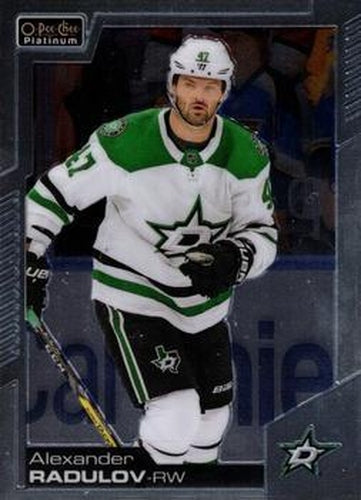 #109 Alexander Radulov - Dallas Stars - 2020-21 O-Pee-Chee Platinum Hockey