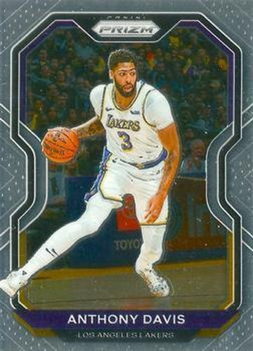 #109 Anthony Davis - Los Angeles Lakers - 2020-21 Panini Prizm Basketball