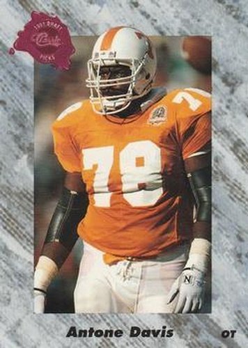 #109 Antone Davis - Philadelphia Eagles - 1991 Classic Four Sport