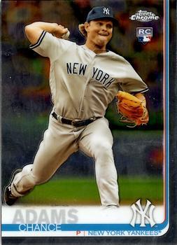 #109 Chance Adams - New York Yankees - 2019 Topps Chrome Baseball