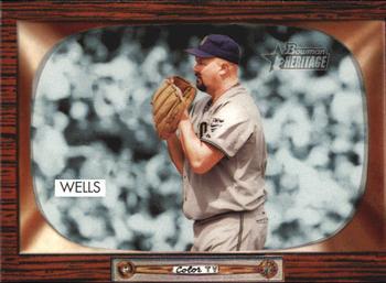 #109 David Wells - San Diego Padres - 2004 Bowman Heritage Baseball