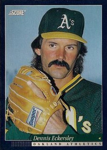 #109 Dennis Eckersley - Oakland Athletics -1994 Score Baseball