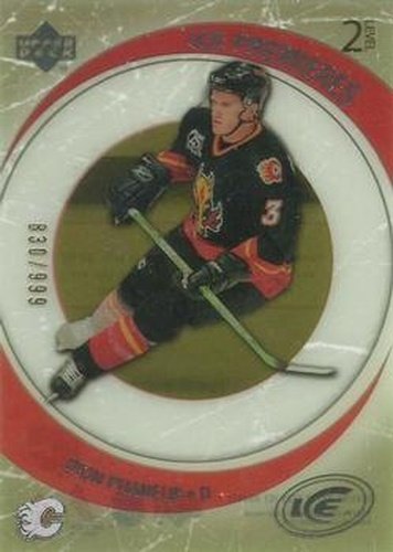 #109 Dion Phaneuf - Calgary Flames - 2005-06 Upper Deck Ice Hockey