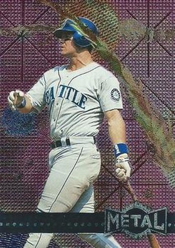 #109 Edgar Martinez - Seattle Mariners - 1996 Metal Universe Baseball