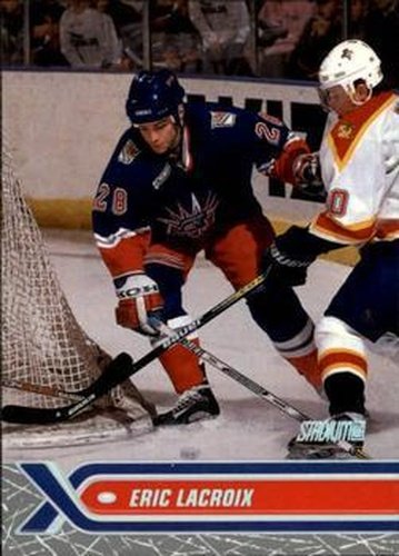 #109 Eric Lacroix - New York Rangers - 2000-01 Stadium Club Hockey
