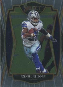 #109 Ezekiel Elliott - Dallas Cowboys - 2020 Panini Select Football