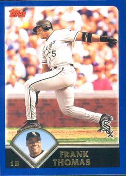 #109 Frank Thomas - Chicago White Sox - 2003 Topps Baseball