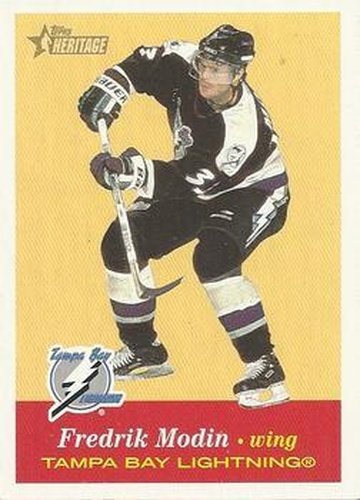 #109 Lubomir Visnovsky - Los Angeles Kings - 2001-02 Topps Heritage Hockey