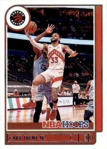 #109 Gary Trent Jr. - Toronto Raptors - 2021-22 Hoops Basketball