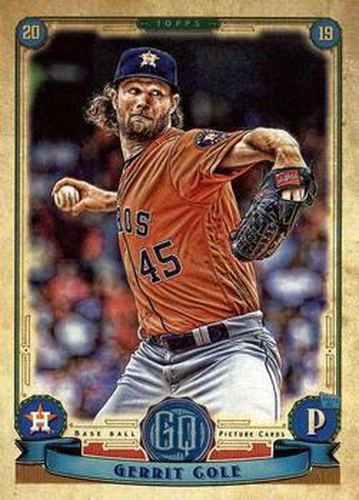 #109 Gerrit Cole - Houston Astros - 2019 Topps Gypsy Queen Baseball