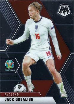 #109 Jack Grealish - England - 2021 Panini Mosaic UEFA EURO Soccer