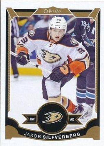 #109 Jakob Silfverberg - Anaheim Ducks - 2015-16 O-Pee-Chee Hockey