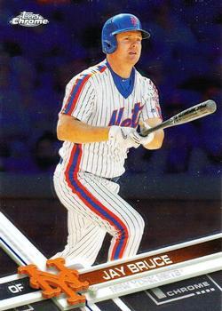 #109 Jay Bruce - New York Mets - 2017 Topps Chrome Baseball