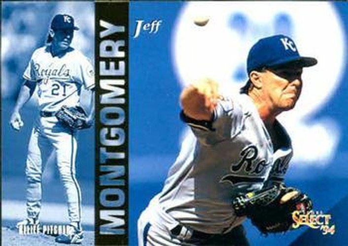 #109 Jeff Montgomery - Kansas City Royals - 1994 Select Baseball