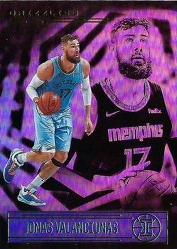 #109 Jonas Valanciunas - Memphis Grizzlies - 2020-21 Panini Illusions Basketball