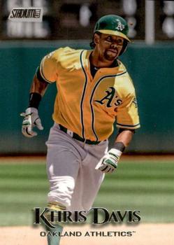 #109 Khris Davis - Oakland Athletics - 2019 Stadium Club Baseball