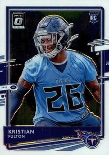 #109 Kristian Fulton - Tennessee Titans - 2020 Donruss Optic Football