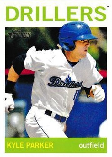#109 Kyle Parker - Tulsa Drillers - 2013 Topps Heritage Minor League Baseball
