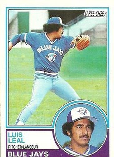 #109 Luis Leal - Toronto Blue Jays - 1983 O-Pee-Chee Baseball
