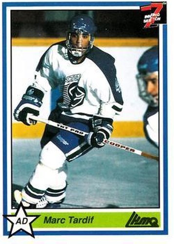 #109 Marc Tardif - Shawinigan Cataractes - 1990-91 7th Inning Sketch QMJHL Hockey