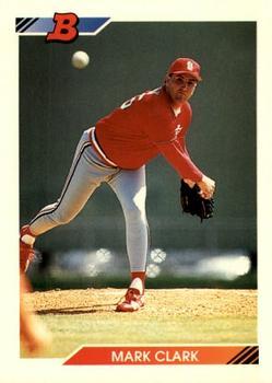#109 Mark Clark - St. Louis Cardinals - 1992 Bowman Baseball