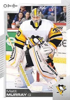 #109 Matt Murray - Pittsburgh Penguins - 2020-21 O-Pee-Chee Hockey
